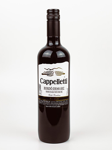 Vinho Tinto de Mesa Demi-sec Bordo
