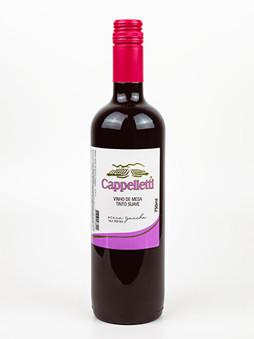 Vinho Tinto de Mesa Suave